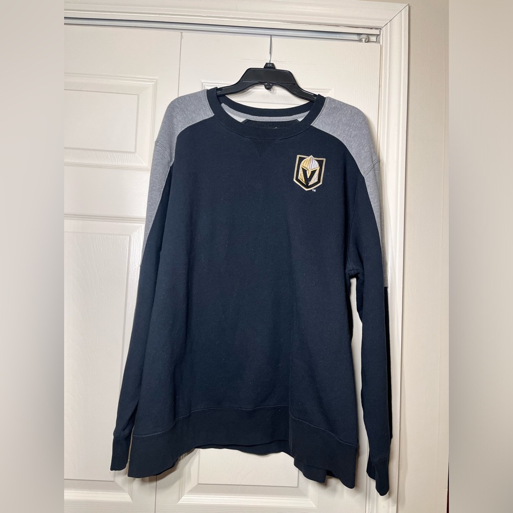 Fanatics Men's‎ Vegas Golden Knights Long Sleeve Pullover Sweatshirt Size 2XL
